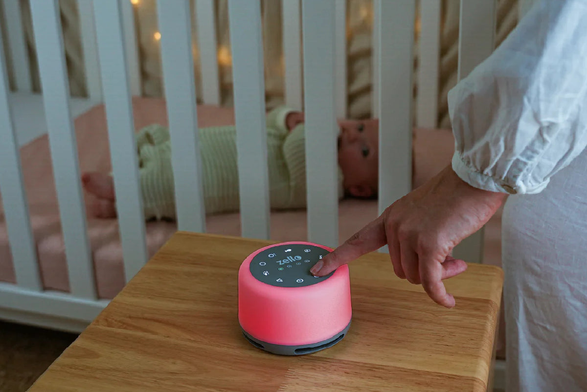 Zello Original white noise machine with pink light