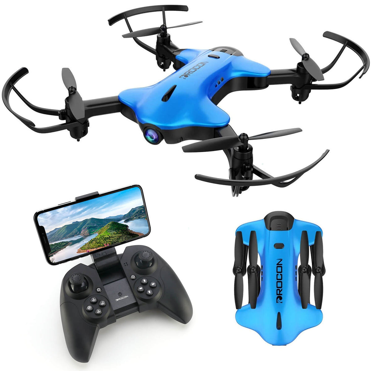 DROCON Ninja DC-014 Drone with 1080P FHD Wi-Fi Camera – Drocon