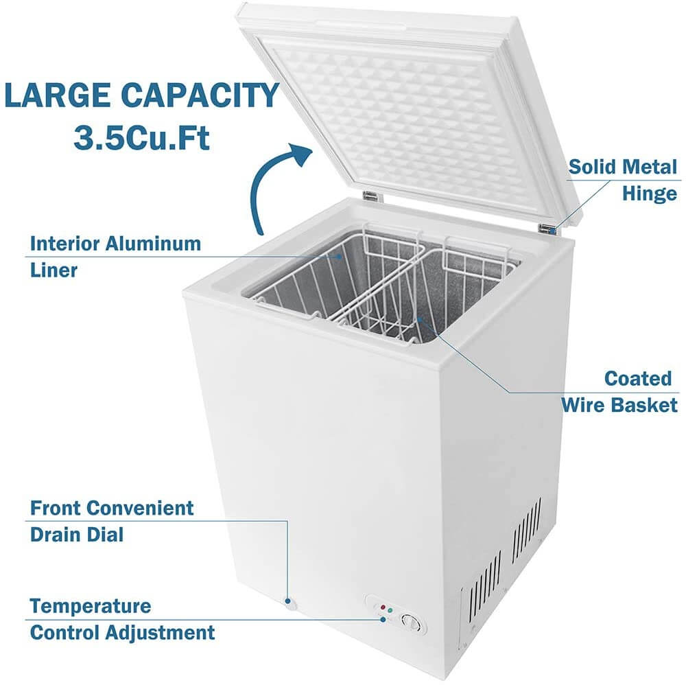 5 cubic foot freezer