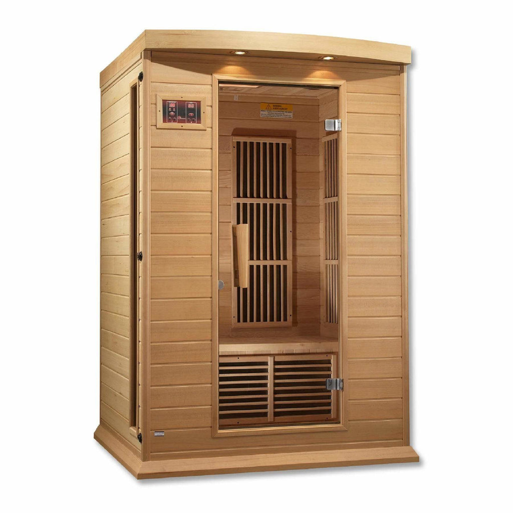 Maxxus Low EMF FAR Carbon Hemlock 2-Person Sauna MX- – Be Sauna and Home Spa