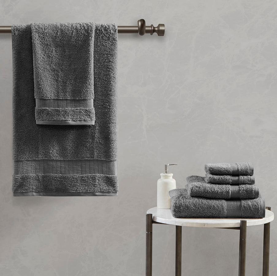 Shop Luxor Bath Towel Taupe, Bath Linens