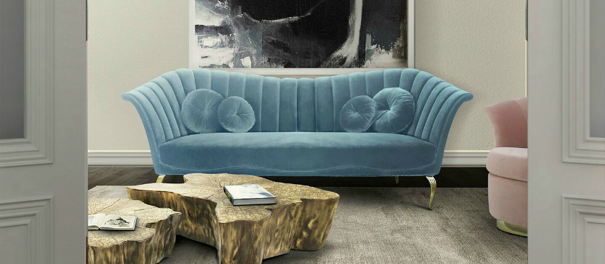 pastel sofa