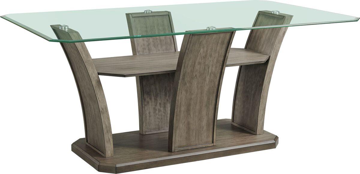 Simms Rectangular Counter Table Grey