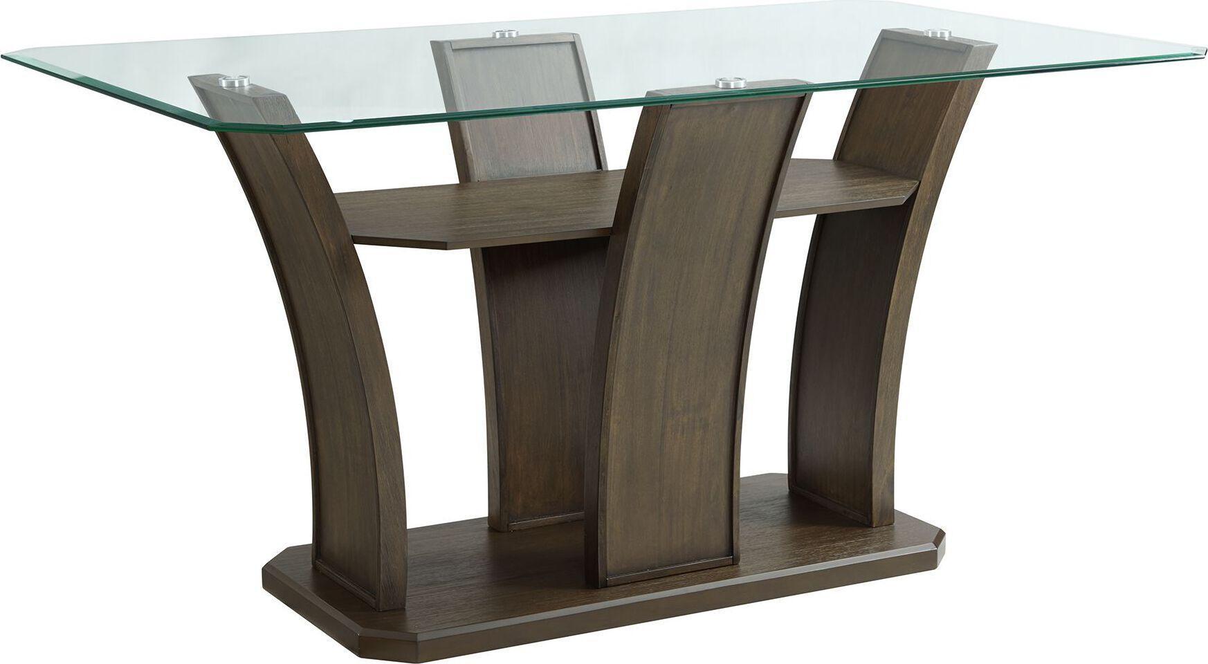 Simms Rectangular Counter Table in Walnut