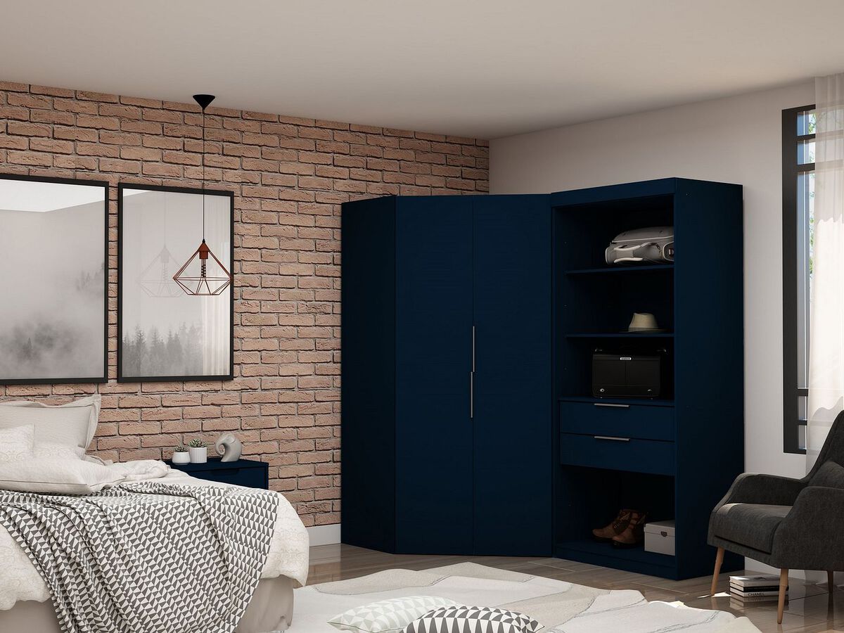 Project Feature: Stunning Wardrobe With Limited Closet Space — Blue Pencil  Home