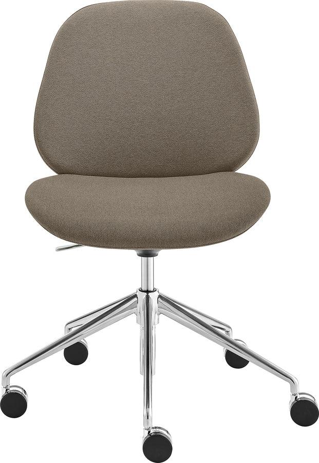 Shop Lyle Office Chair without Armrests in Green Fabric with