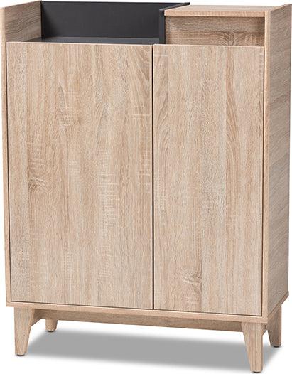 della Shoe Cabinet - Oak