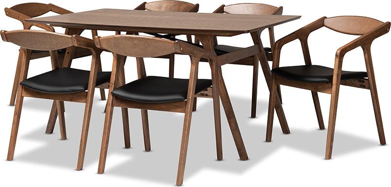 Shop Baxton Studio Prescott Modern Table and Stool Set with Hidden