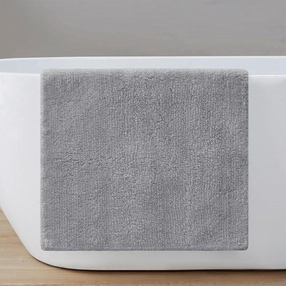 Shop Bittman Reversible High Pile Tufted Bath Rug Grey-MP72-5666