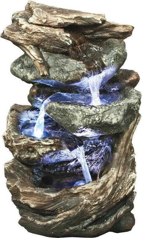 Design Toscano Garden Lovers Gifts - Glacier Peak Cascading Fountain