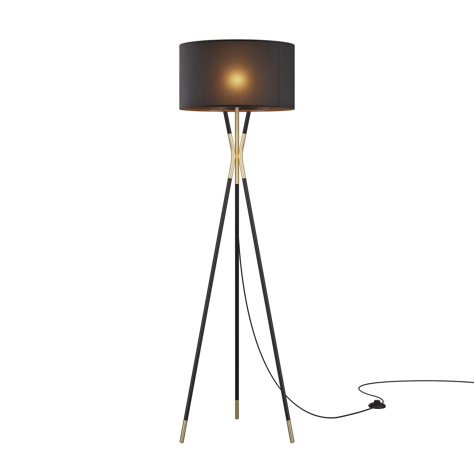 Pacific Tripod Floor Lamp Silver