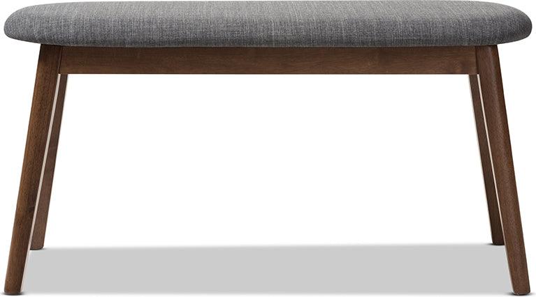 Shop Baxton Studio Theo Mid Century Modern Dark Grey Fabric