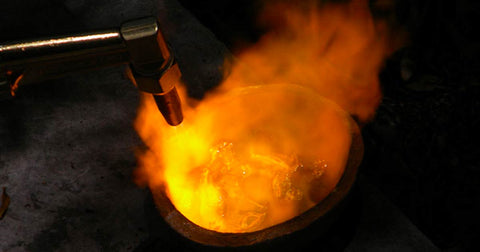 melt gold process