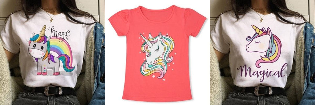 t-shirt licorne