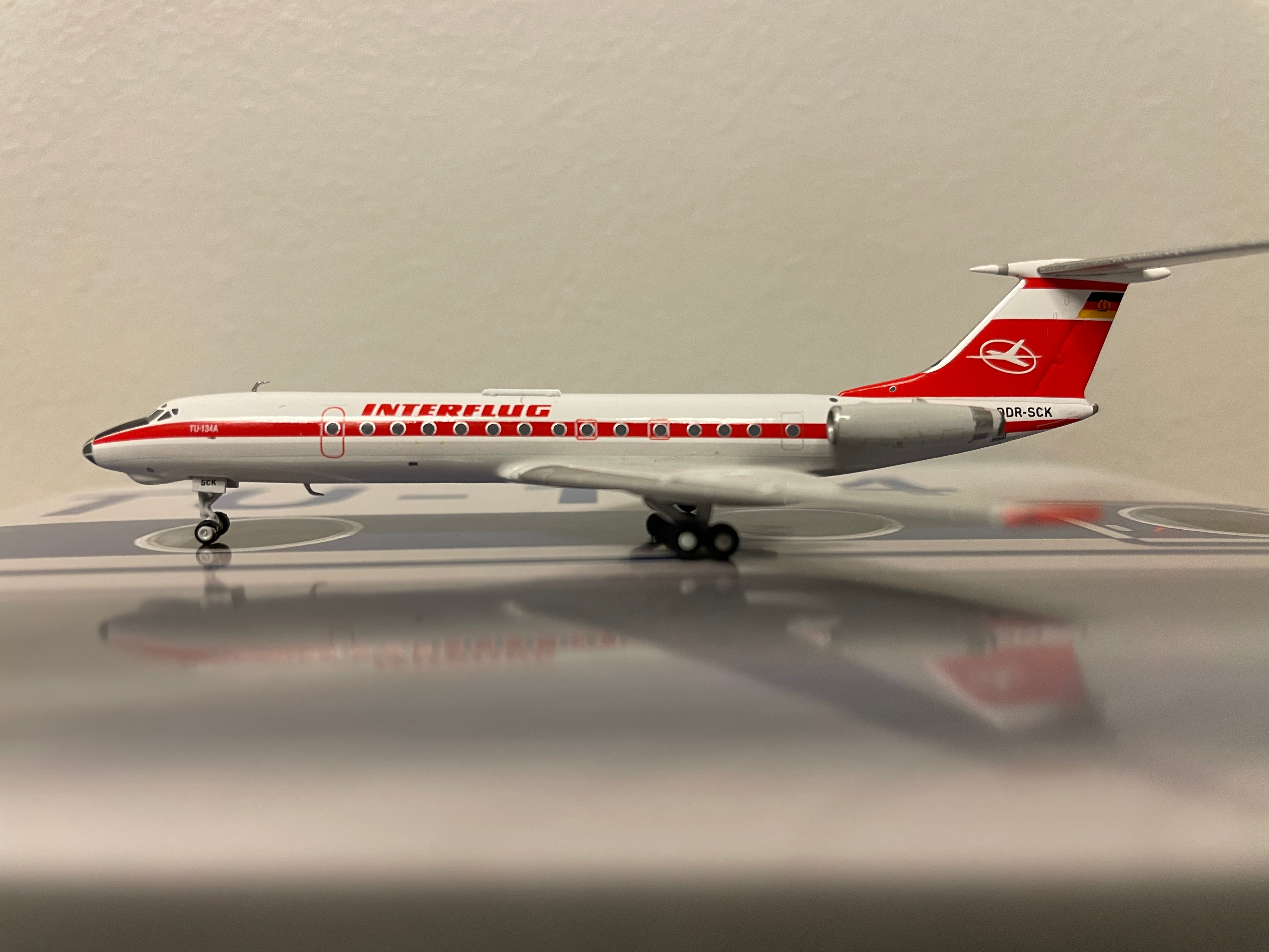 1:400 Panda Models Aeroflot Tupolev Tu-134 CCCP-65655 PM202006