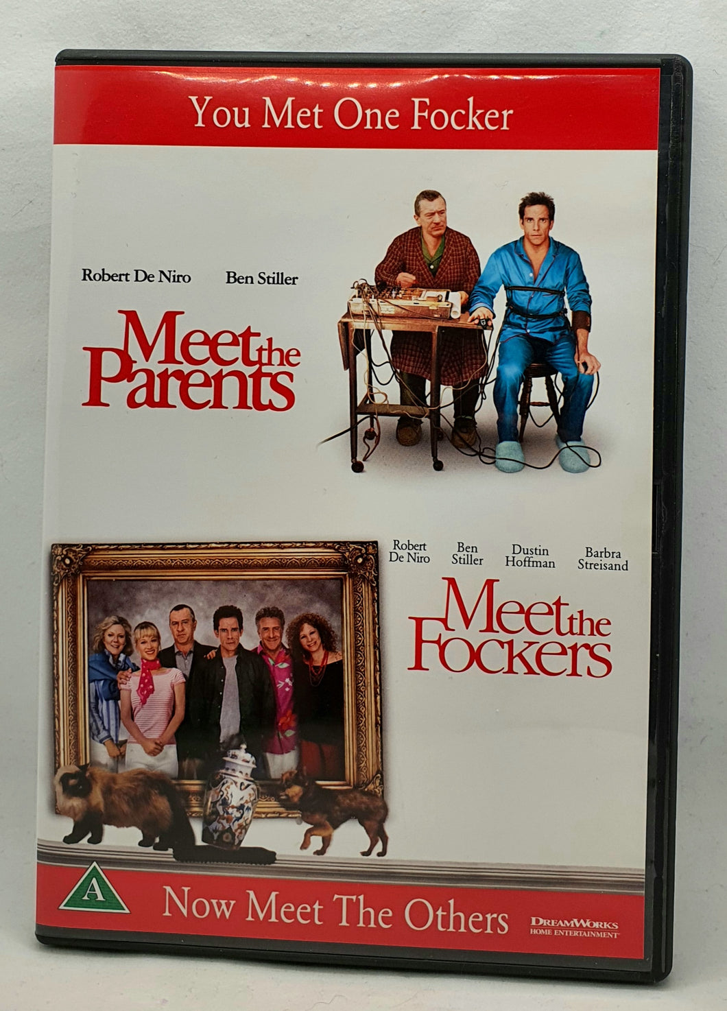 DVD film 2-disc Meet the Parents og Meet the Fockers.