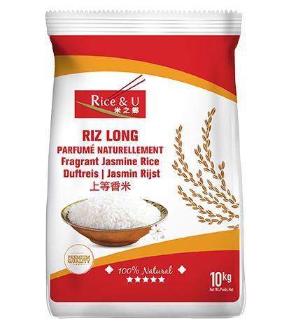 Rice U Frangant Jasmine Rice 米之乡香米10kg Oxford Mart