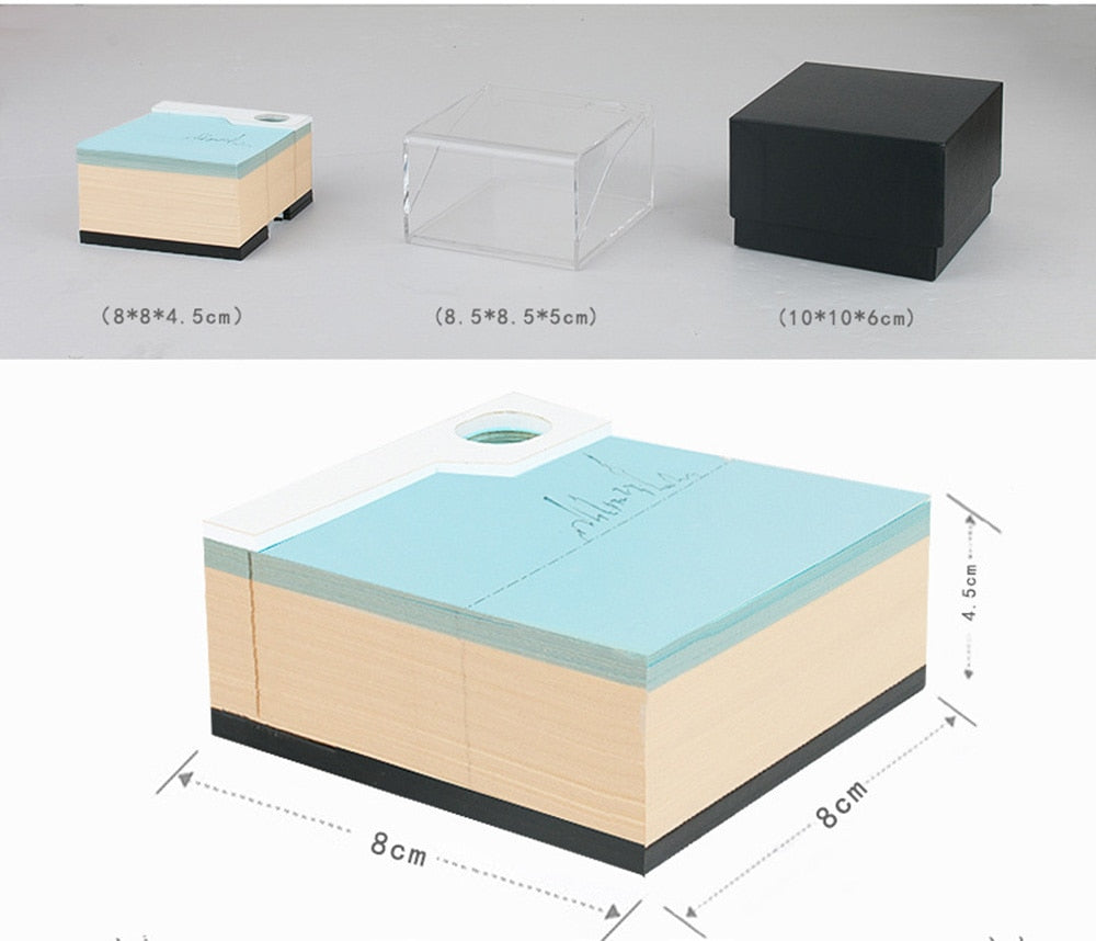 Omoshiroi Block 3d Memo Pads Maylroom