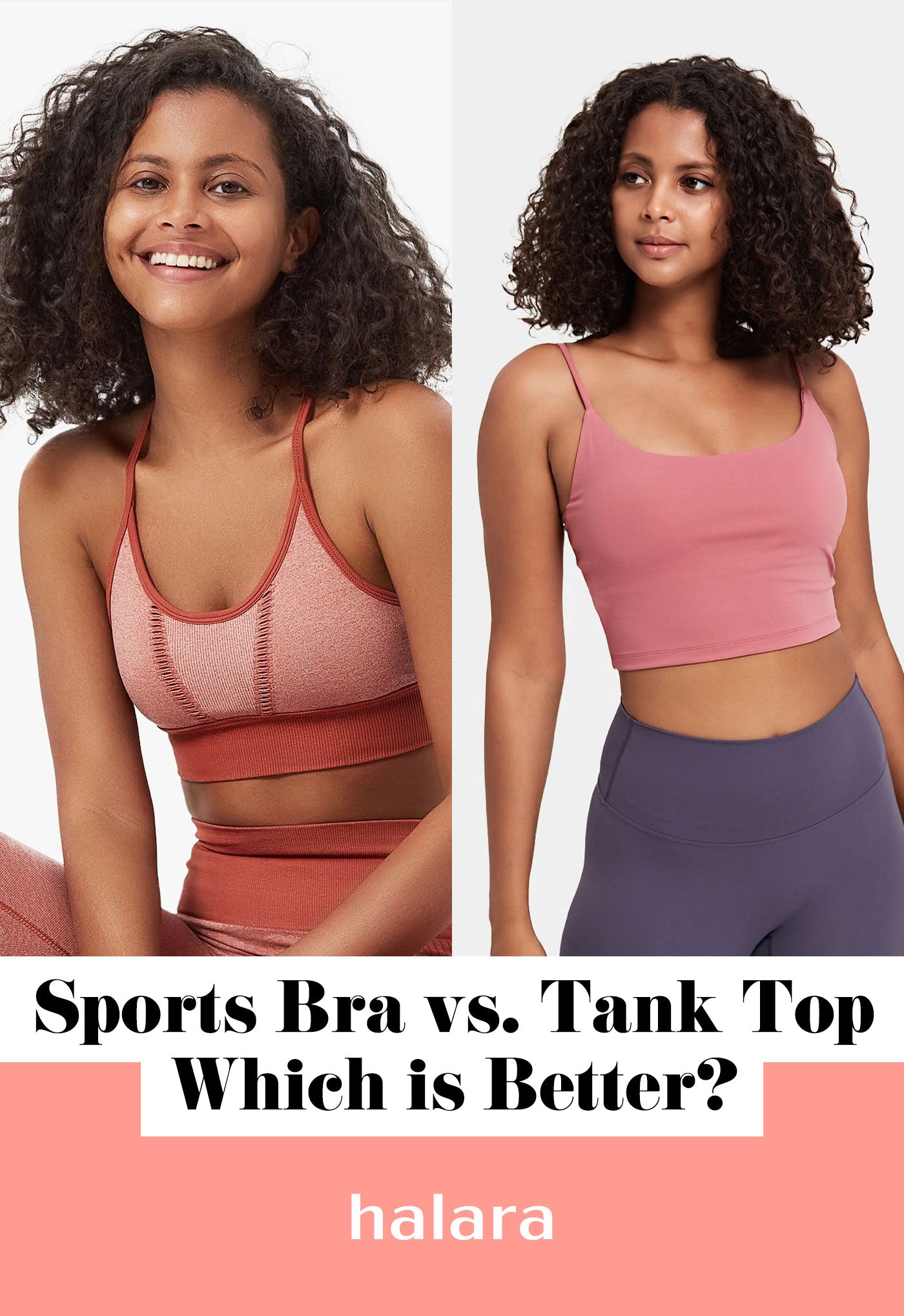 Sports Bra vs. Tank Top: Which is Better?