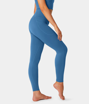 Everyday Cloudful™ Fabric 3.0 Crossover Pocket Plain Leggings, HALARA