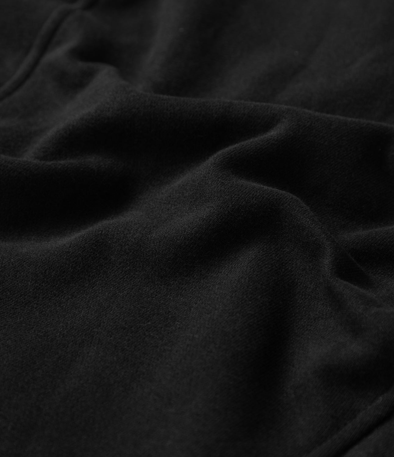 

Halara Hooded Zipper Thumb Hole Curved Hem Fleece Casual Cotton Jacket - Black