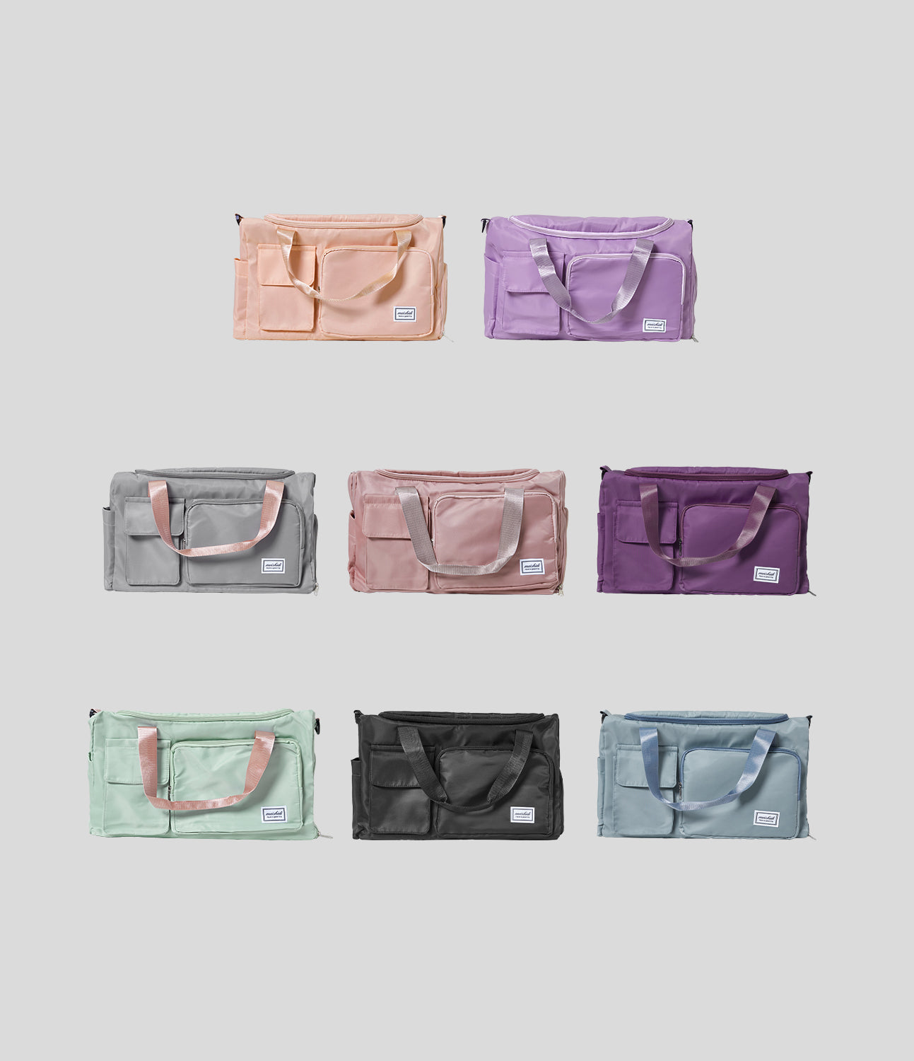 

Halara гЂђFree GiftгЂ‘Random Color Multiple Pockets Gym Bag - Mix Color