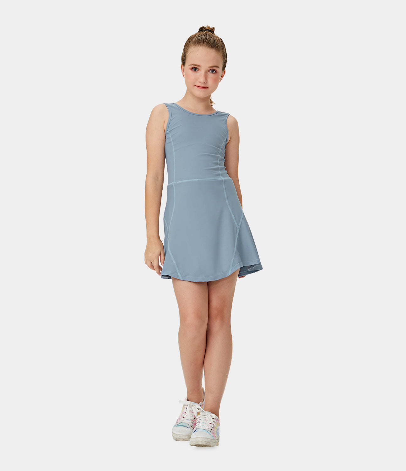 

Halara Everyday 2-in-1 Tennis Dress-BFF-Youth's - Celadon