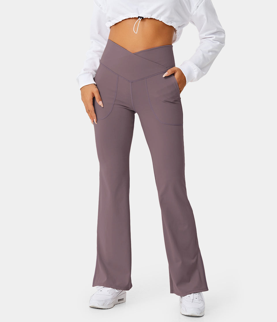 Flared Yoga Pants With Pocket  International Society of Precision  Agriculture