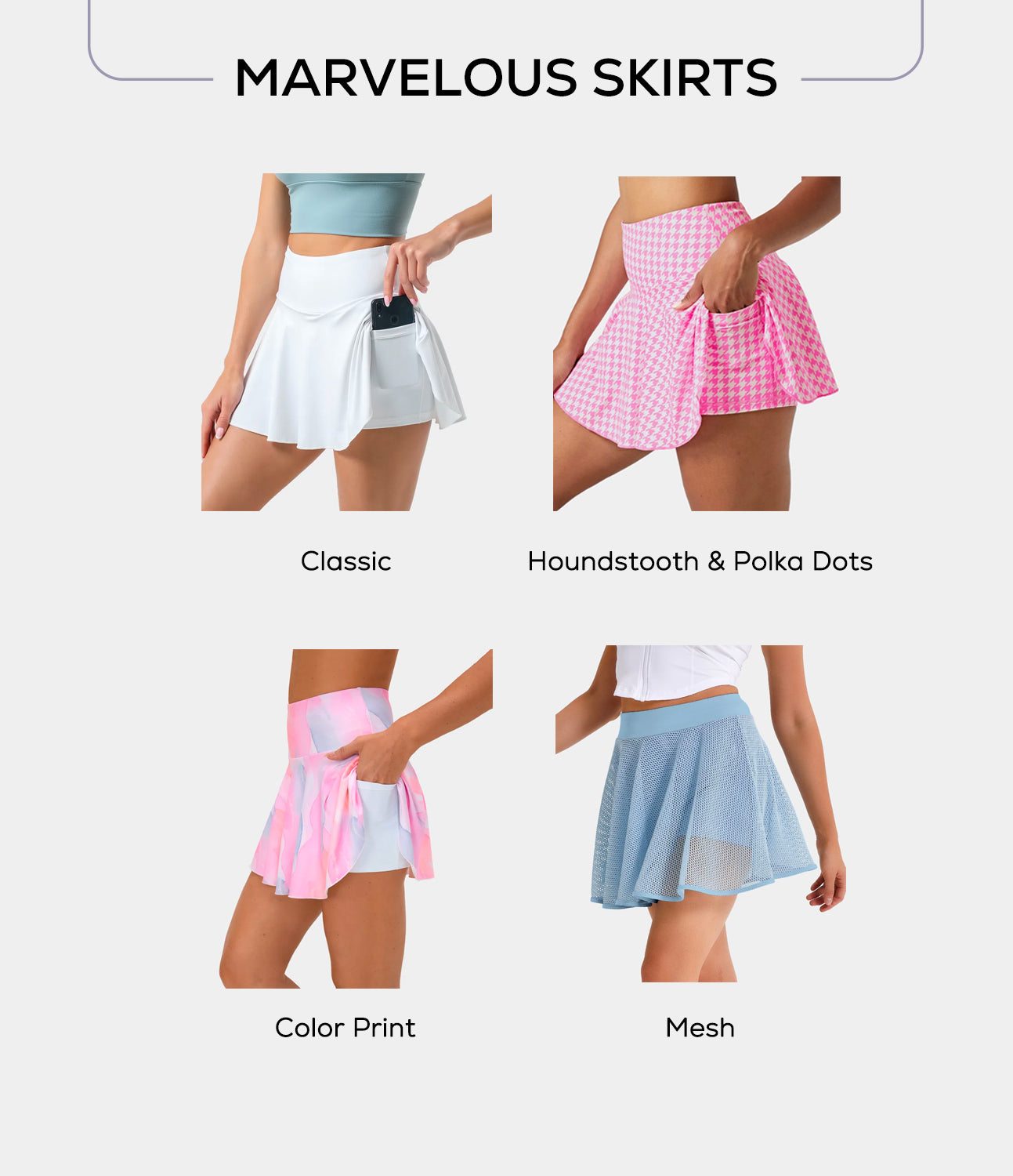 

Halara Everyday Cloudfulв„ў Air 2-in-1 Tennis Skirt-Marvelous - Dusty Jade Green -  midi skirt a line skirt golfing skirt