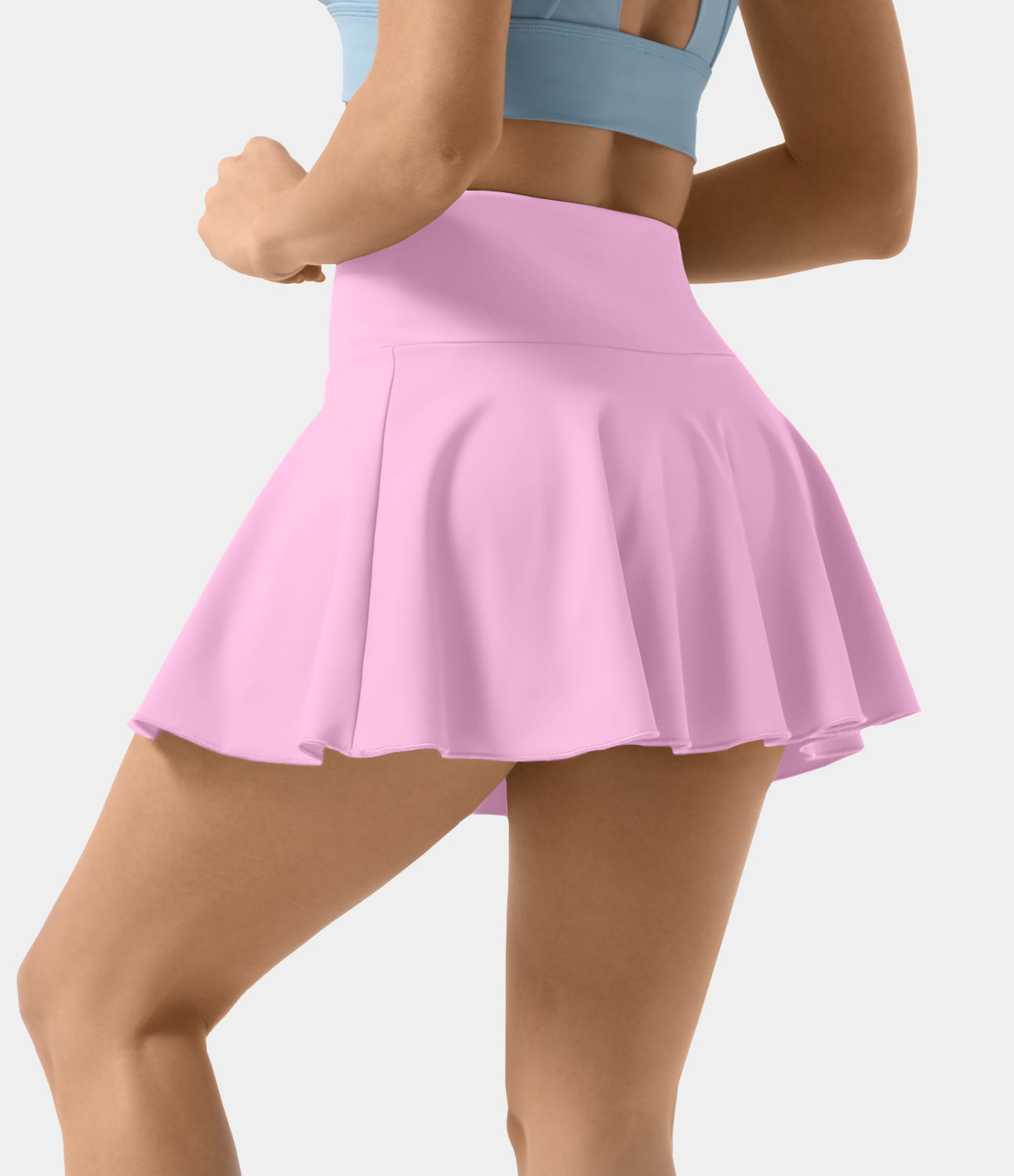 

Halara Everyday Cloudfulв„ў Air 2-in-1 Cool Touch Tennis Skirt-Marvelous - Nosegay -  midi skirt a line skirt golfing skirt
