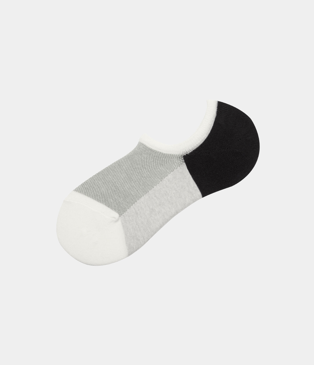

Halara Antislip Color Block Casual Cotton Ankle Socks - White