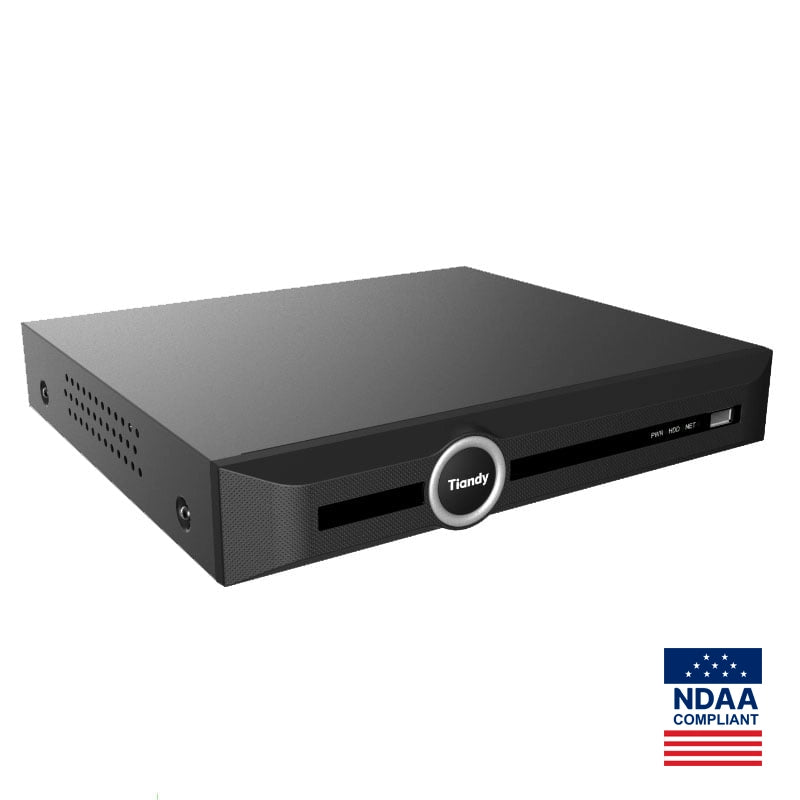 Tiandy Lite-K PoE 5-Channel IP NVR - TC-R3105 Spec: I/B/ P4/K/Am/ V3.0