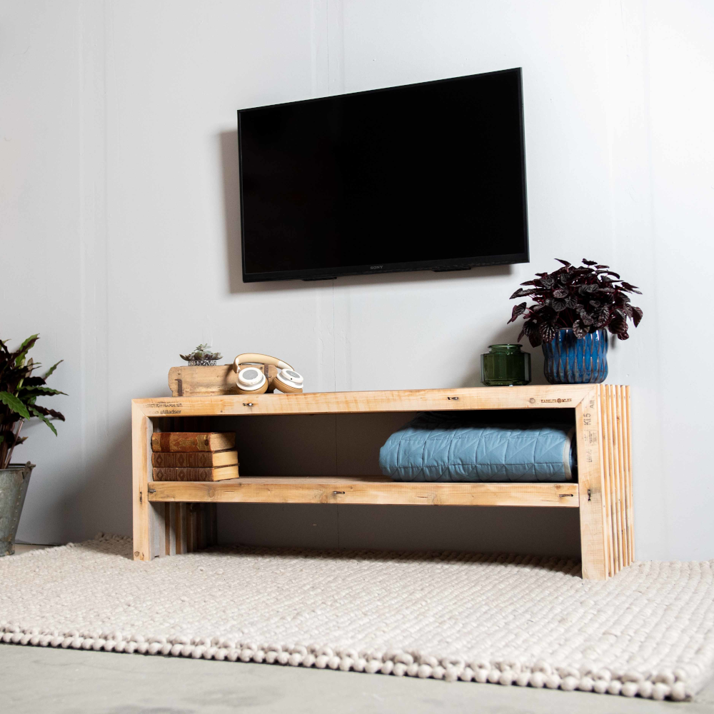 Se Tv Bord af Brugte Traller | 215 cm / 40 cm hos Kabeltromlen DK