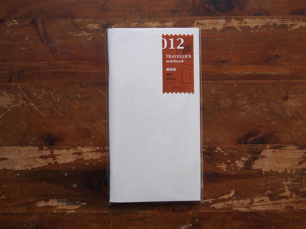 012 TRAVELER Notebook Regular - Refill - Sketch Notebook