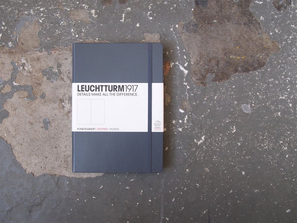 Leuchtturm Hardcover A5 Notebook - Anthracite (Dot) – Wonder Pens