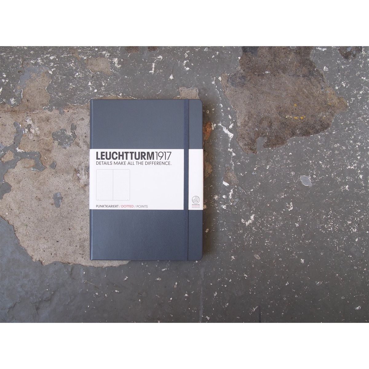 Leuchtturm Hardcover A5 Notebook - Anthracite (Dot) – Wonder Pens