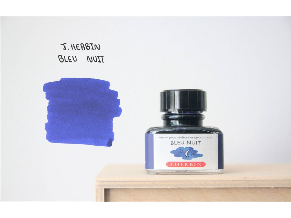 Herbin Bleu Pervenche - 30ml Bottled Fountain Pen Ink - The Goulet Pen  Company