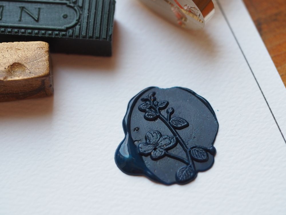 Filigree Heart Wax Seal Stamp