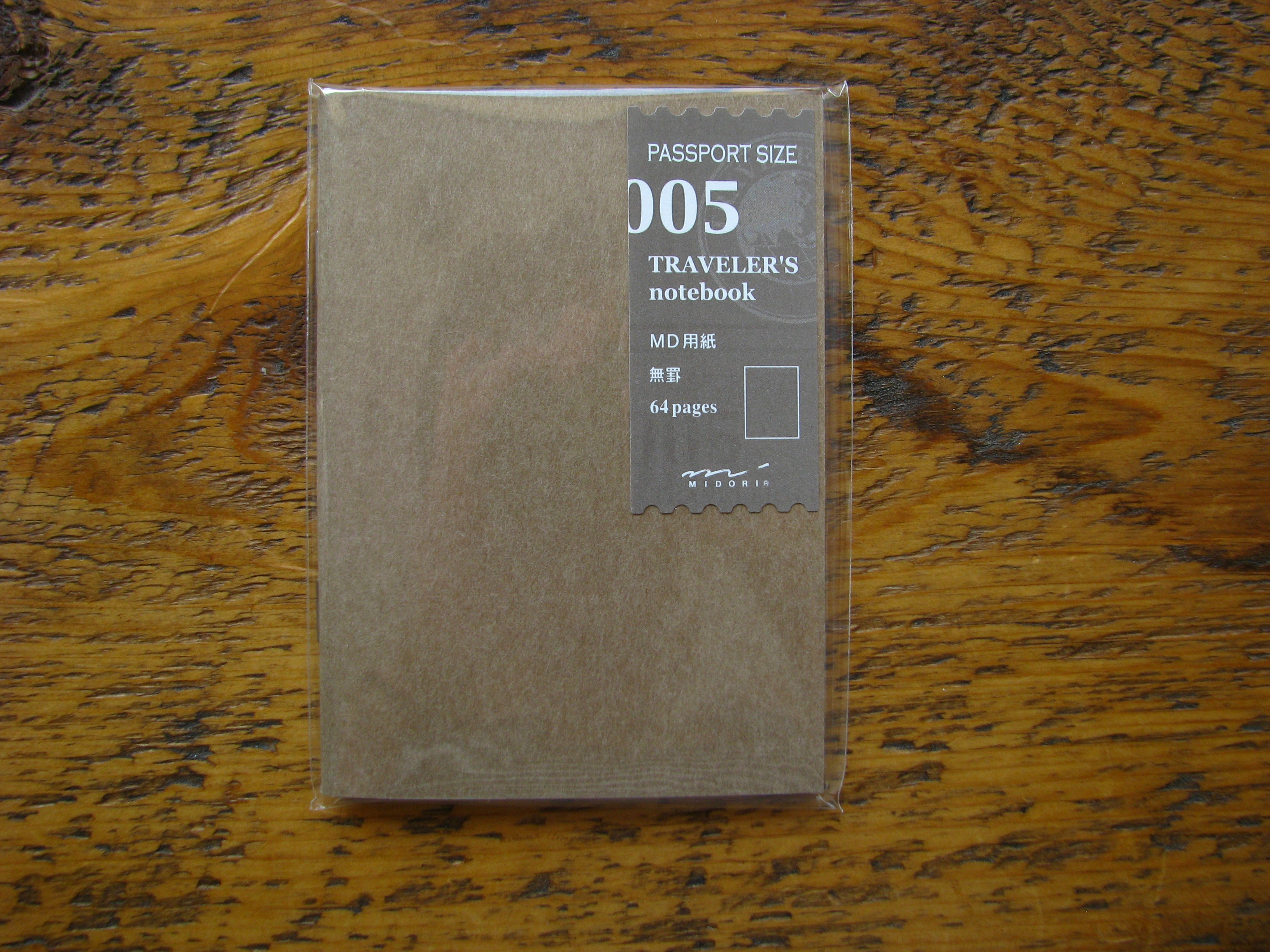 Midori MD Refill for Passport Size Traveler's Notebook 005