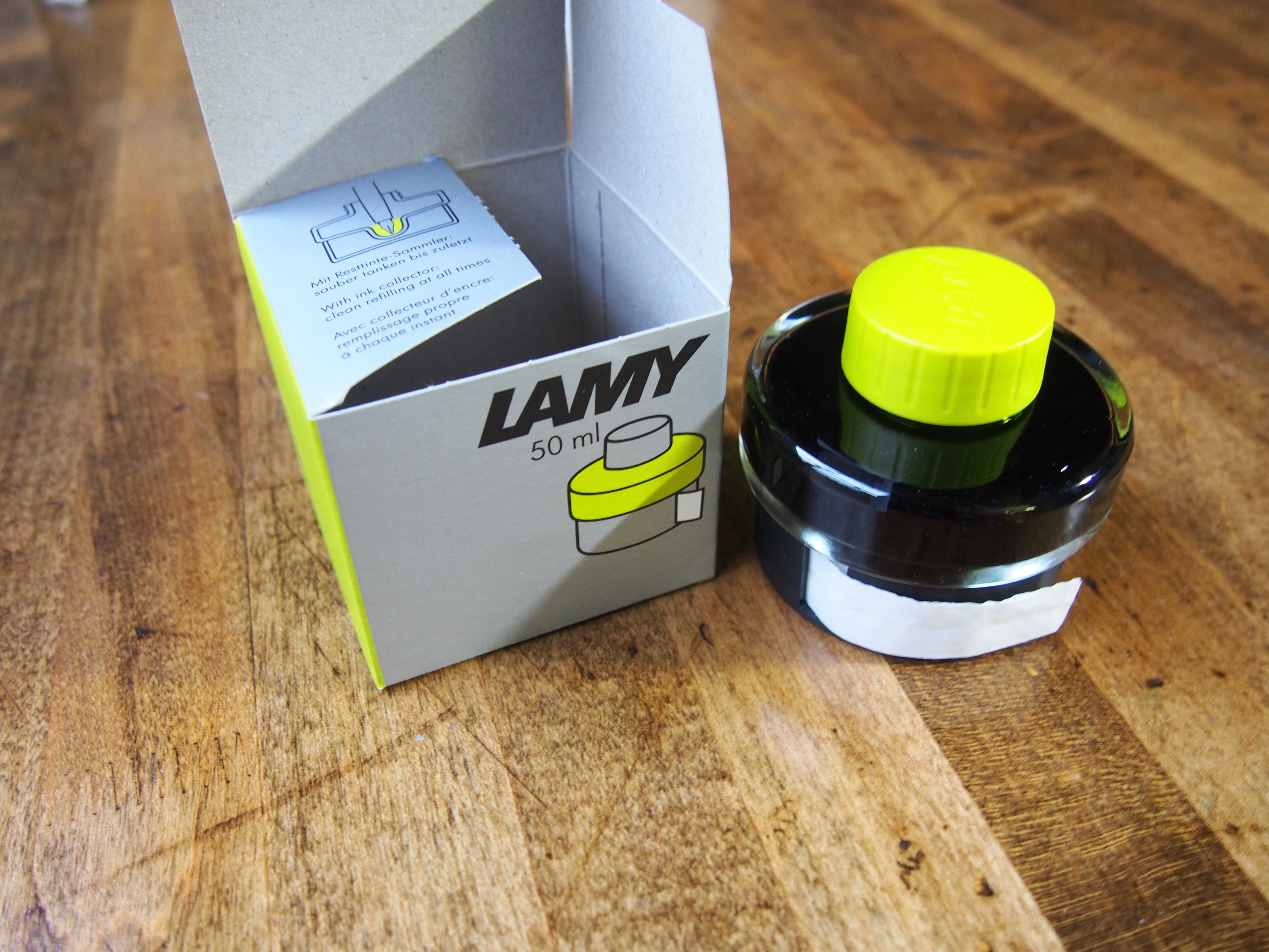 Lamy 2016 Charged Green Bottled Ink