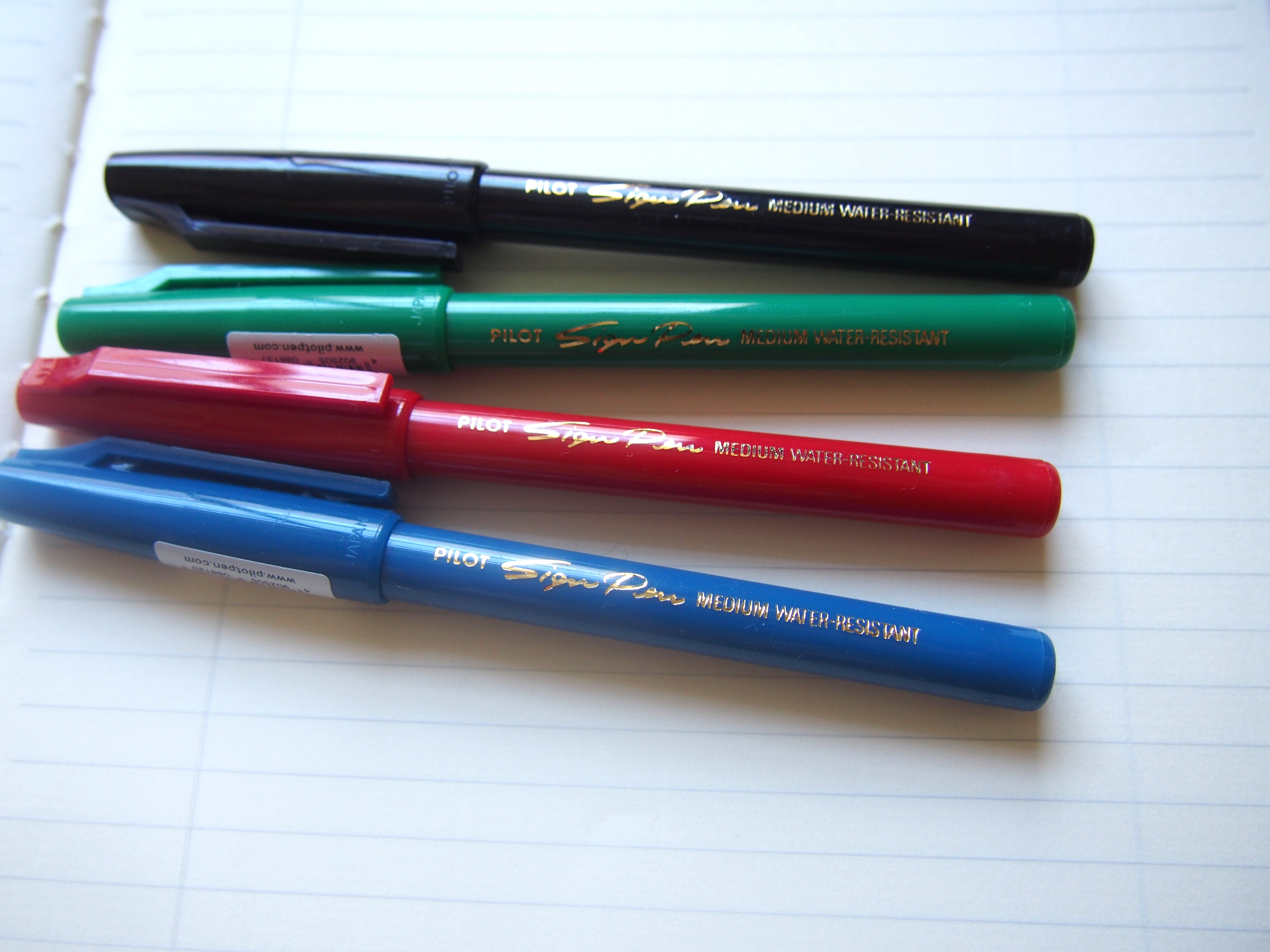 Pilot Sign Pen & Fineliner Markers – Wonder Pens