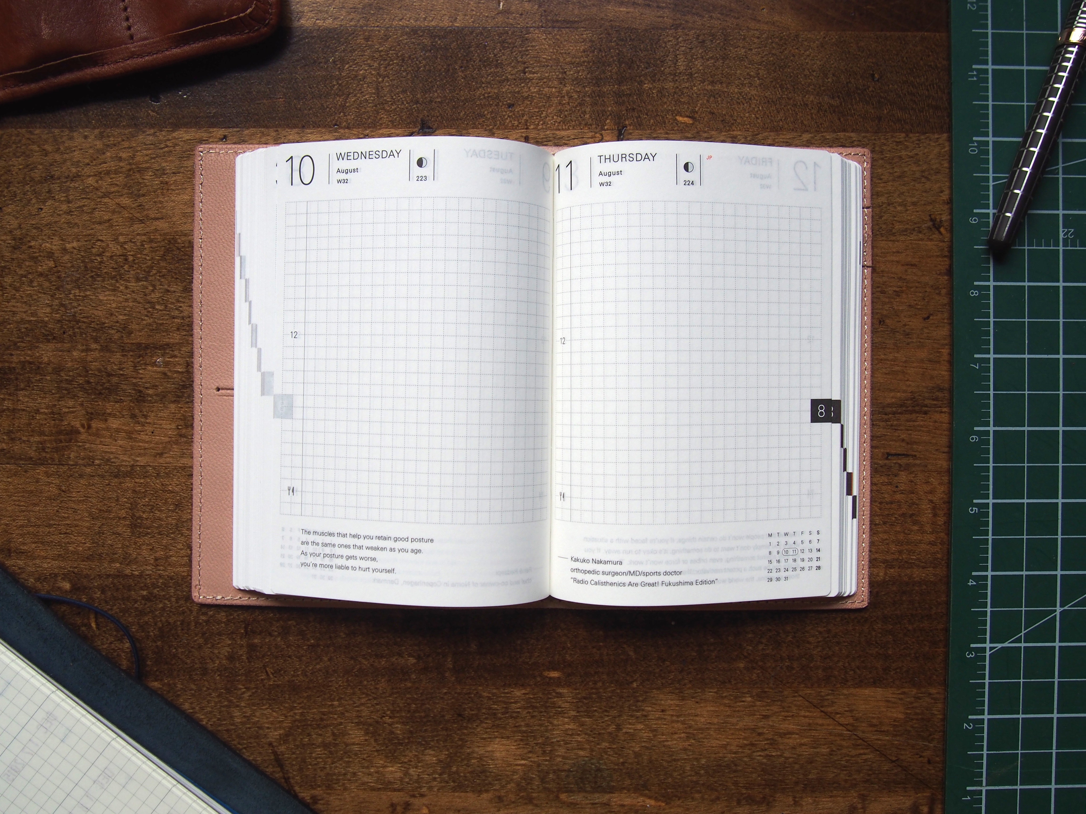 How to Use the Hobonichi Techo