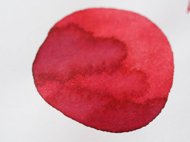 Kyo Iro Cherry Blossom of Keage Fountain Pen Ink Writing Sample