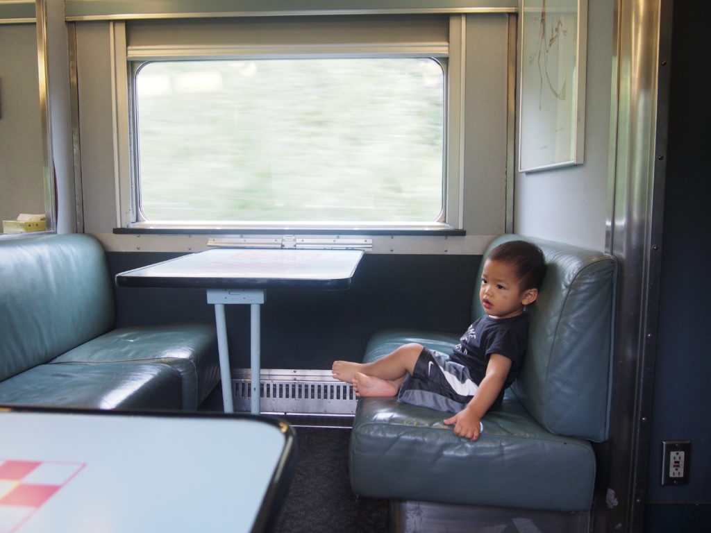 Via Rail Canadian Traveling with Toddler Experience