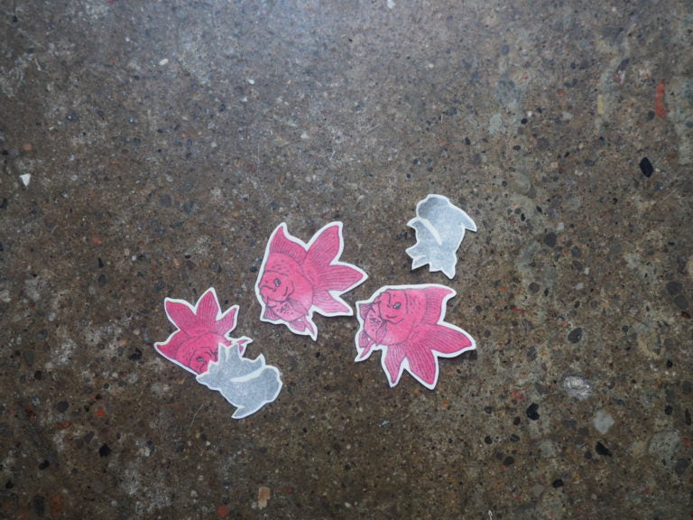 Japanese Koi Fish Classiky Stickers Toronto Canada