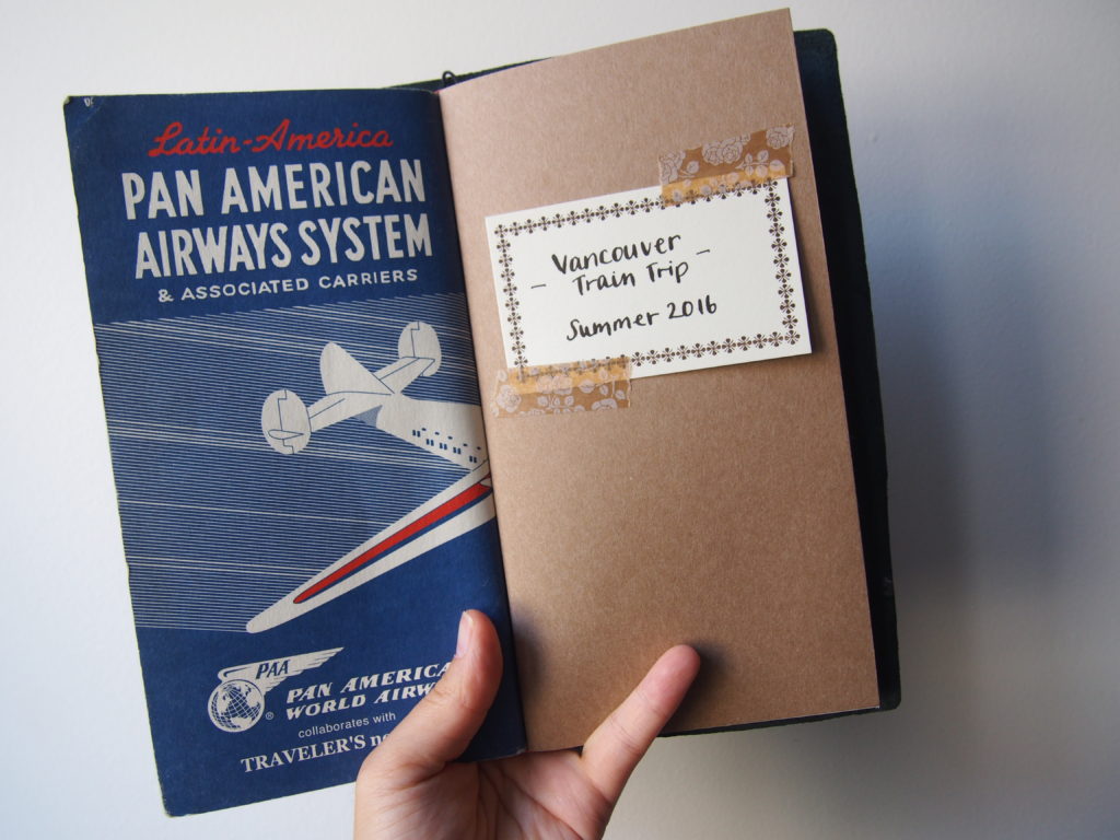 Midori Traveler's Notebook Wonder Pens Canada Pan Am