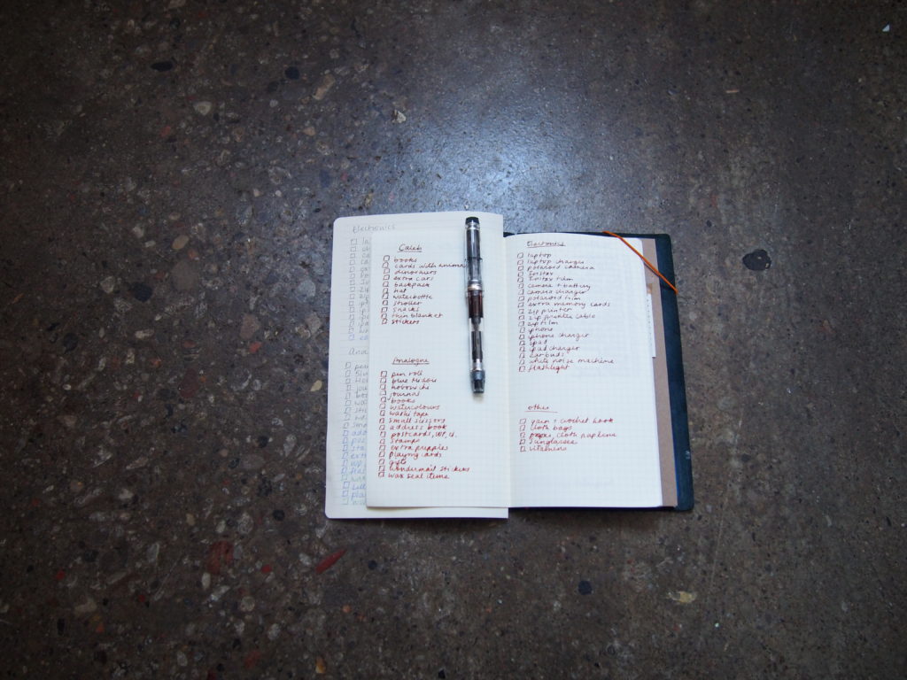 Midori Traveler's Notebook To Do Bullet Journaling Planner