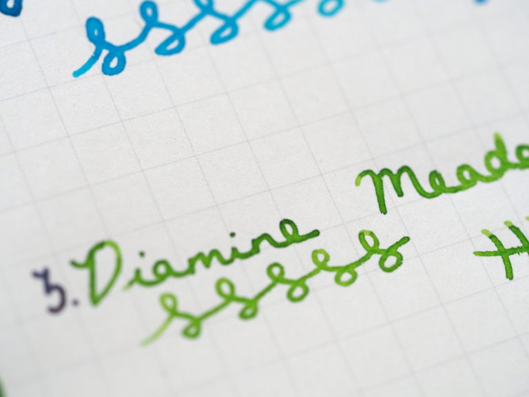 Diamine Meadow Writing Sample