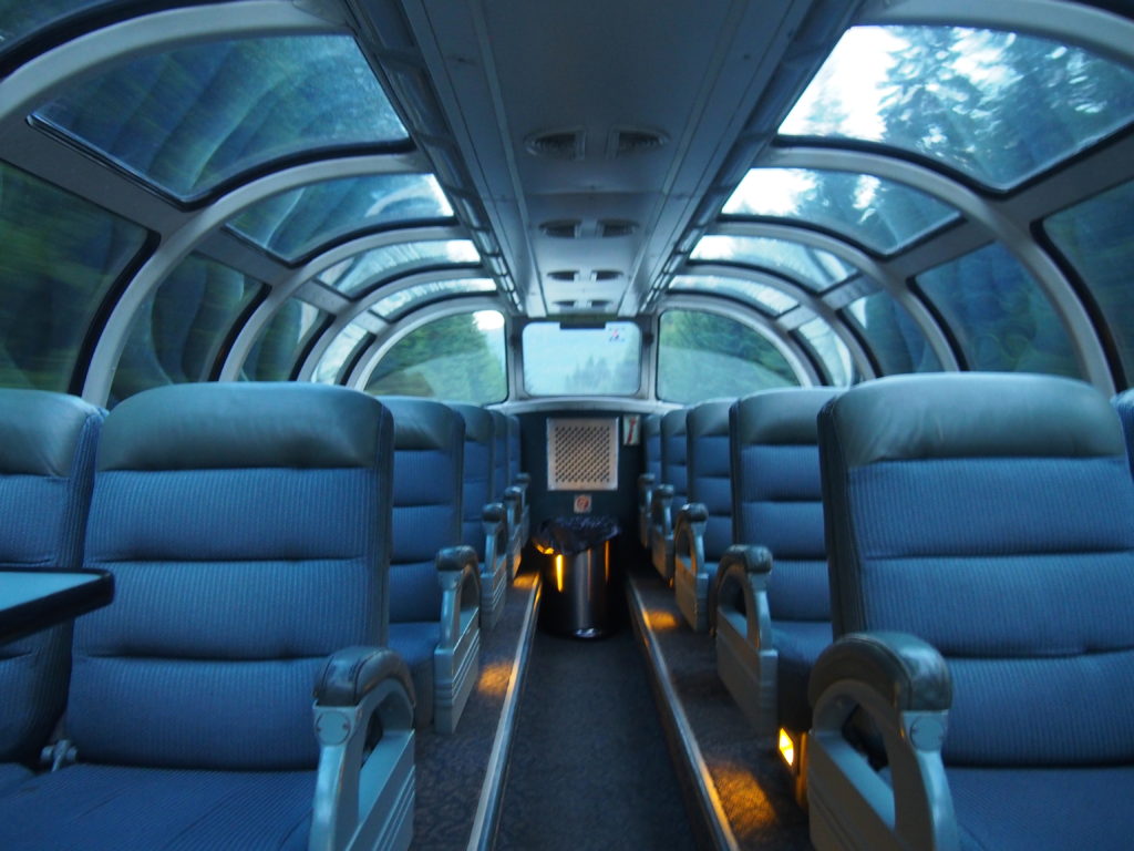 Via Rail Canadian Dome Car Panoramic Car