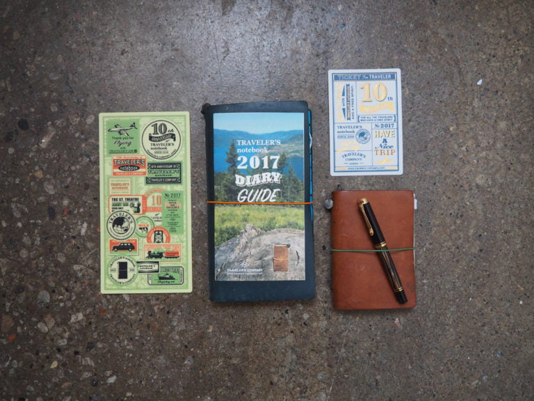 2017 Midori Traveler's Notebook Writing Board Underlay